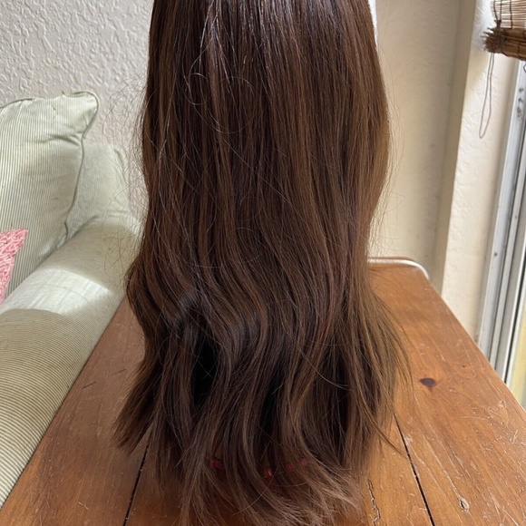 Gardeaux Wig Hair Gardeaux Wigs Deluxe Lace Top Lace Front Human Hair Wig Mediumsmall Cap